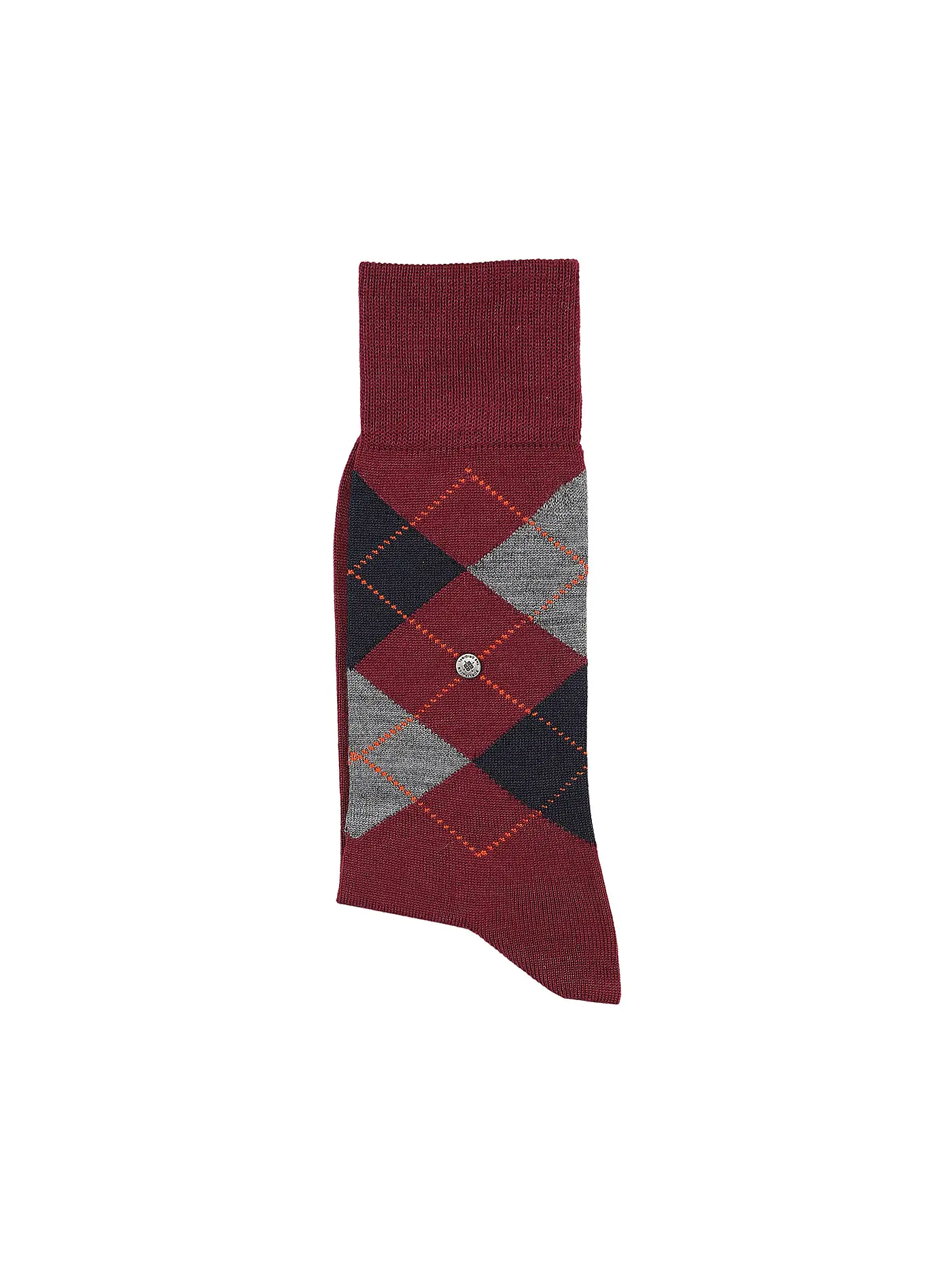 BURLINGTON | Herren Socken EDINBURGH 40-46 curry | dunkelrot
